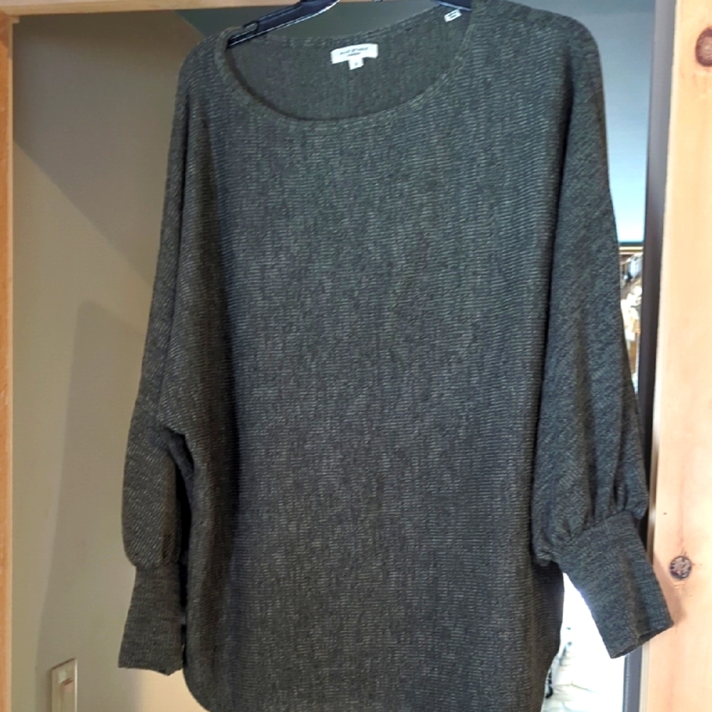 Olive Green Knit Sweater